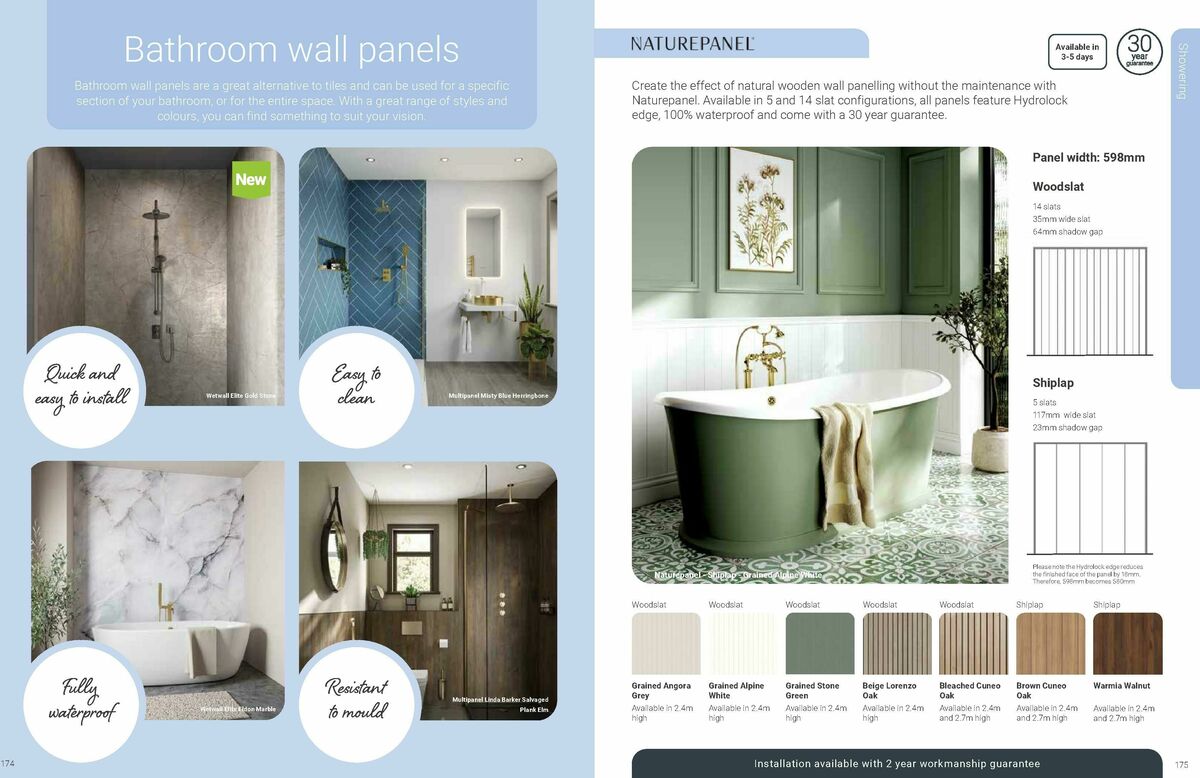Wickes Bespoke Bathrooms Brochure Offers from 10 August
