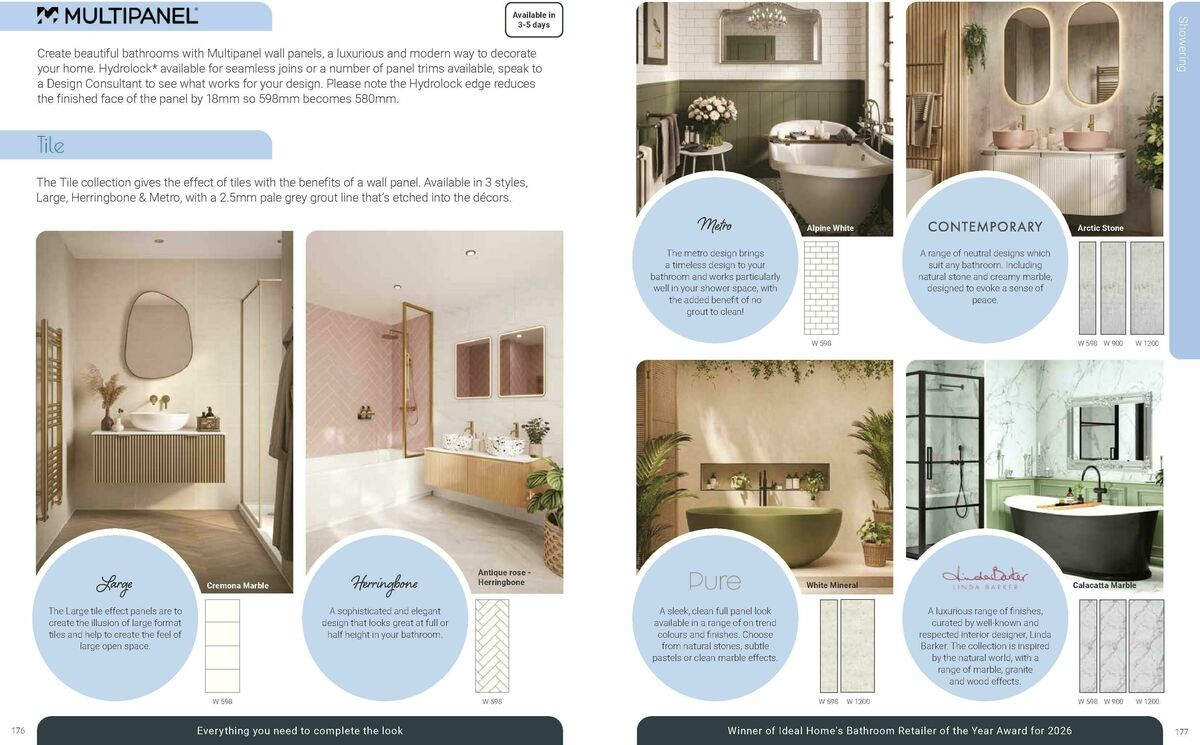 Wickes Bespoke Bathrooms Brochure Offers from 10 August