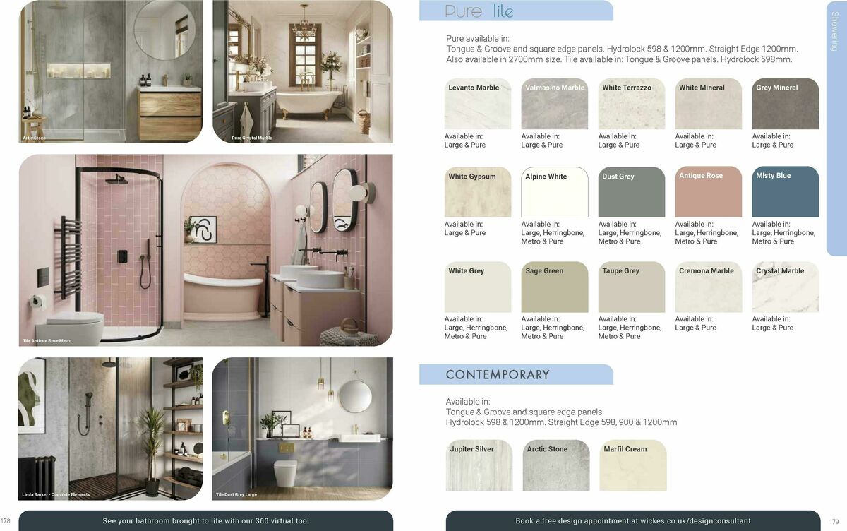 Wickes Bespoke Bathrooms Brochure Offers from 10 August