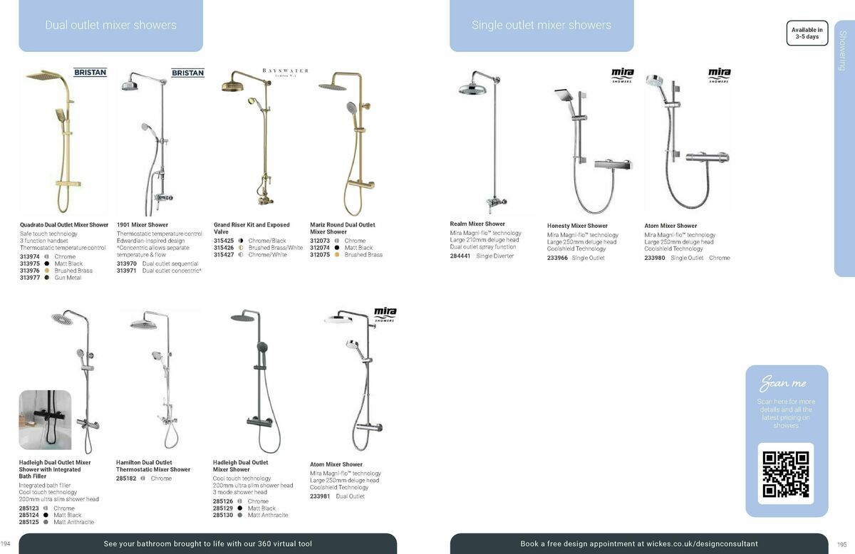 Wickes Bespoke Bathrooms Brochure Offers from 10 August