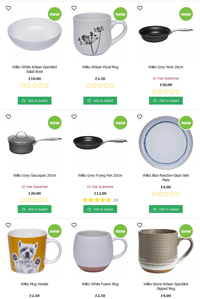 Wilko Offers from 2 September