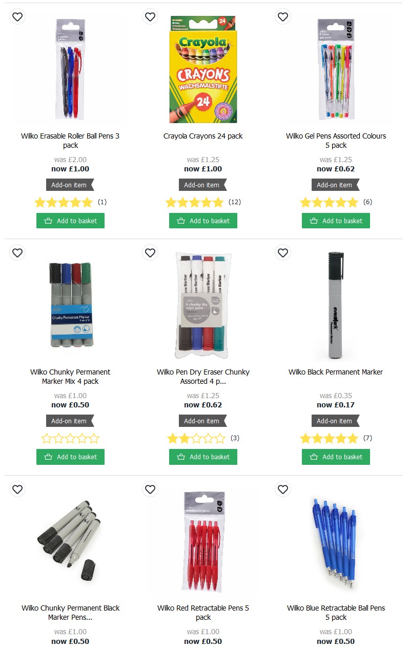 Wilko Offers from 2 September