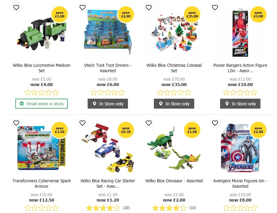 Wilko Offers from 7 November