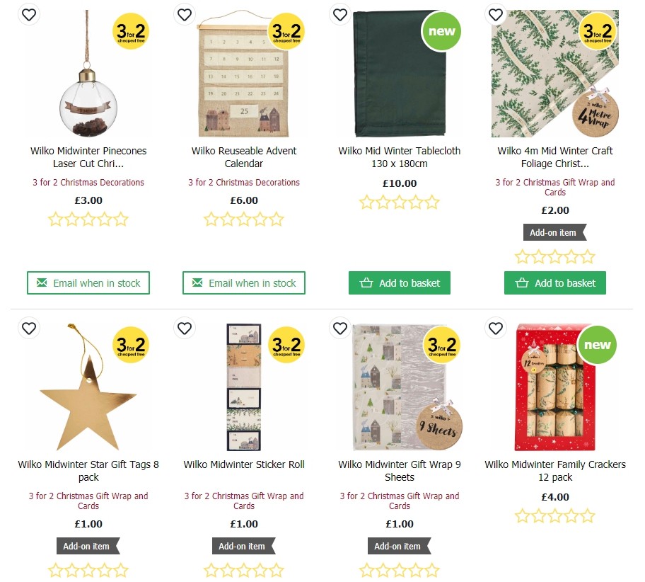 Wilko Offers from 7 November