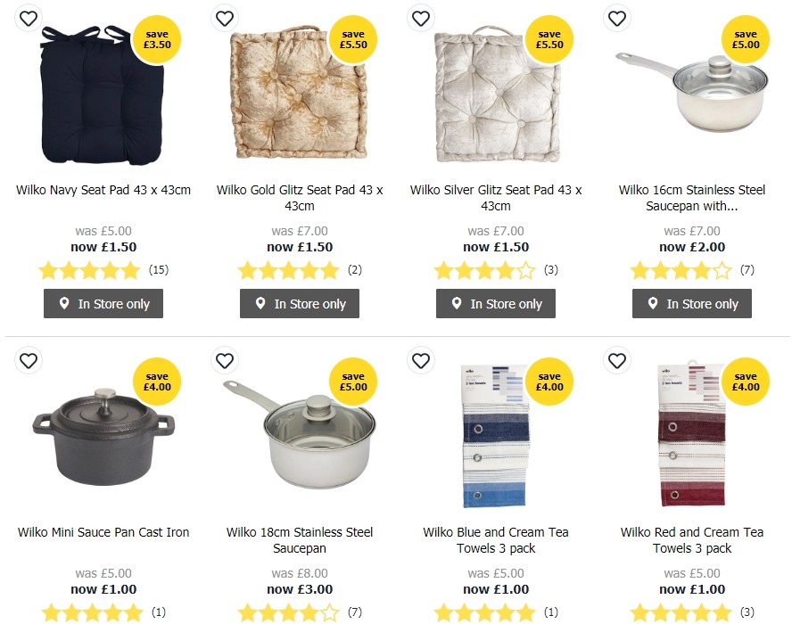 Wilko Offers from 7 January