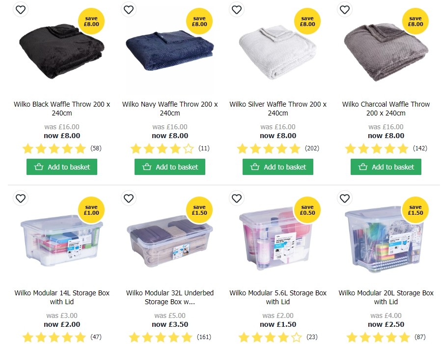 Wilko Offers from 7 January
