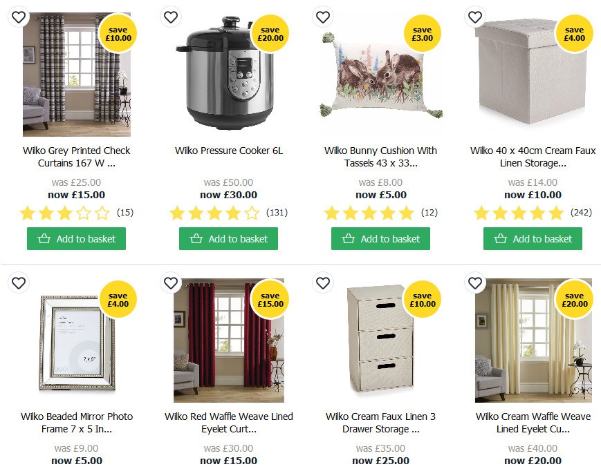 Wilko Offers from 18 July