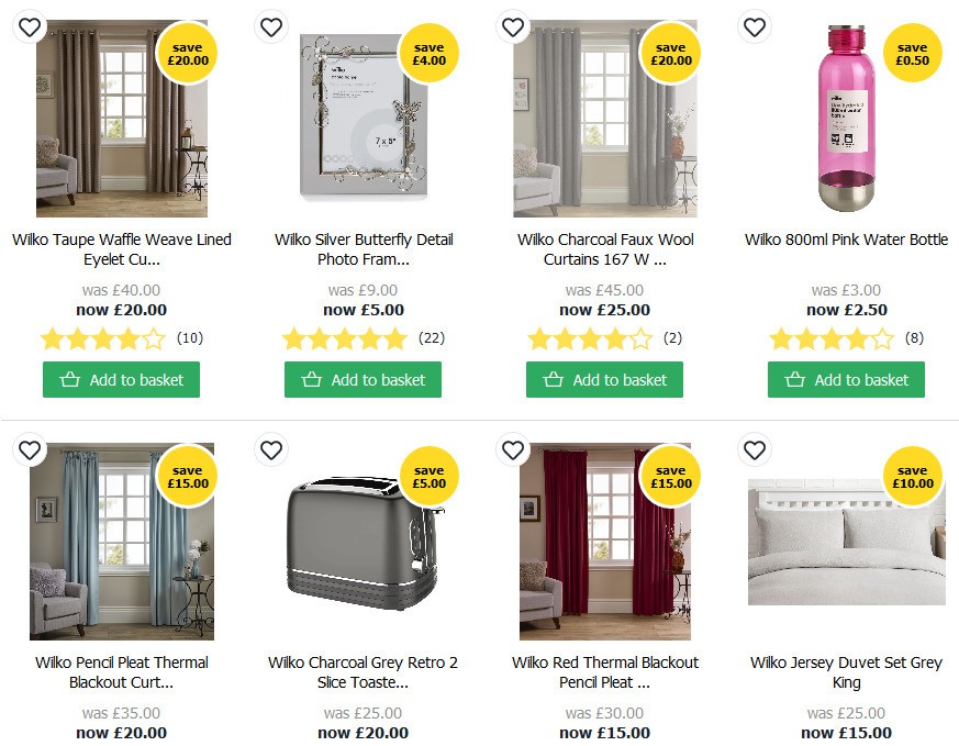 Wilko Offers from 18 July