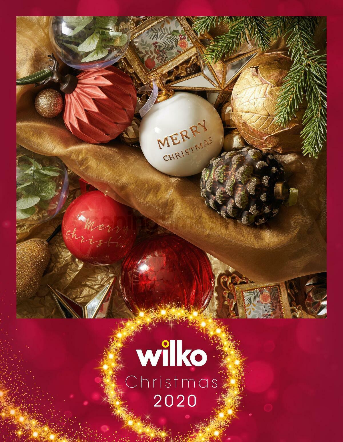 Wilko Lookbook Christmas 2020 Offers from 27 September