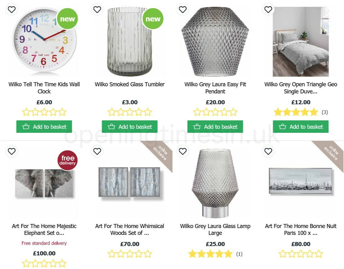 Wilko Offers from 22 April