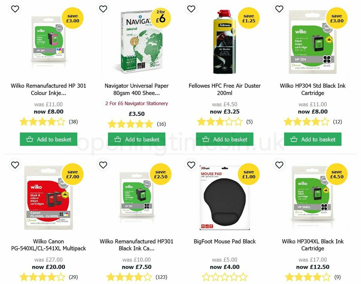 Wilko Offers from 25 August