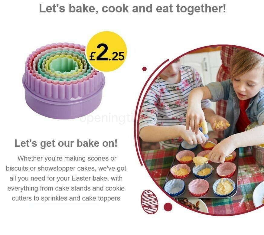 Wilko Easter Offers from 6 April