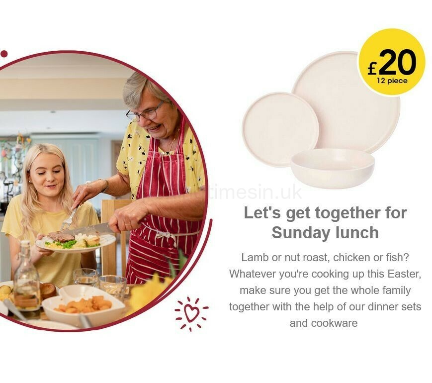 Wilko Easter Offers from 6 April