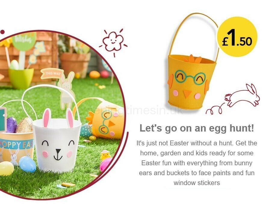 Wilko Easter Offers from 6 April
