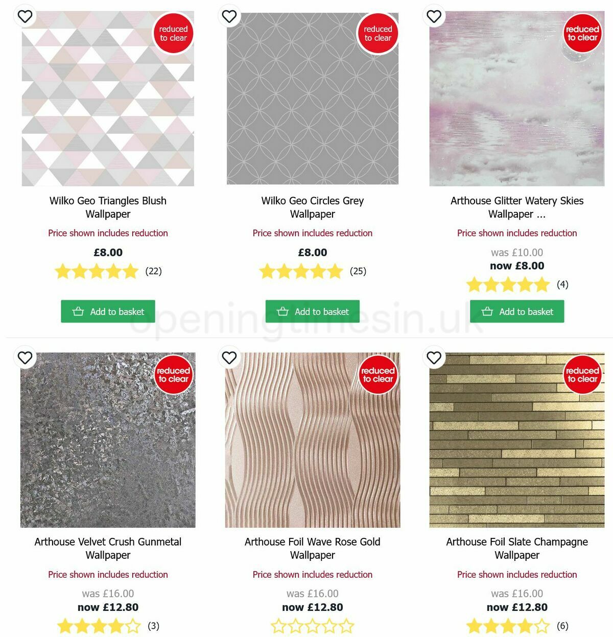 Wilko Reduced to Clear Offers from 13 March