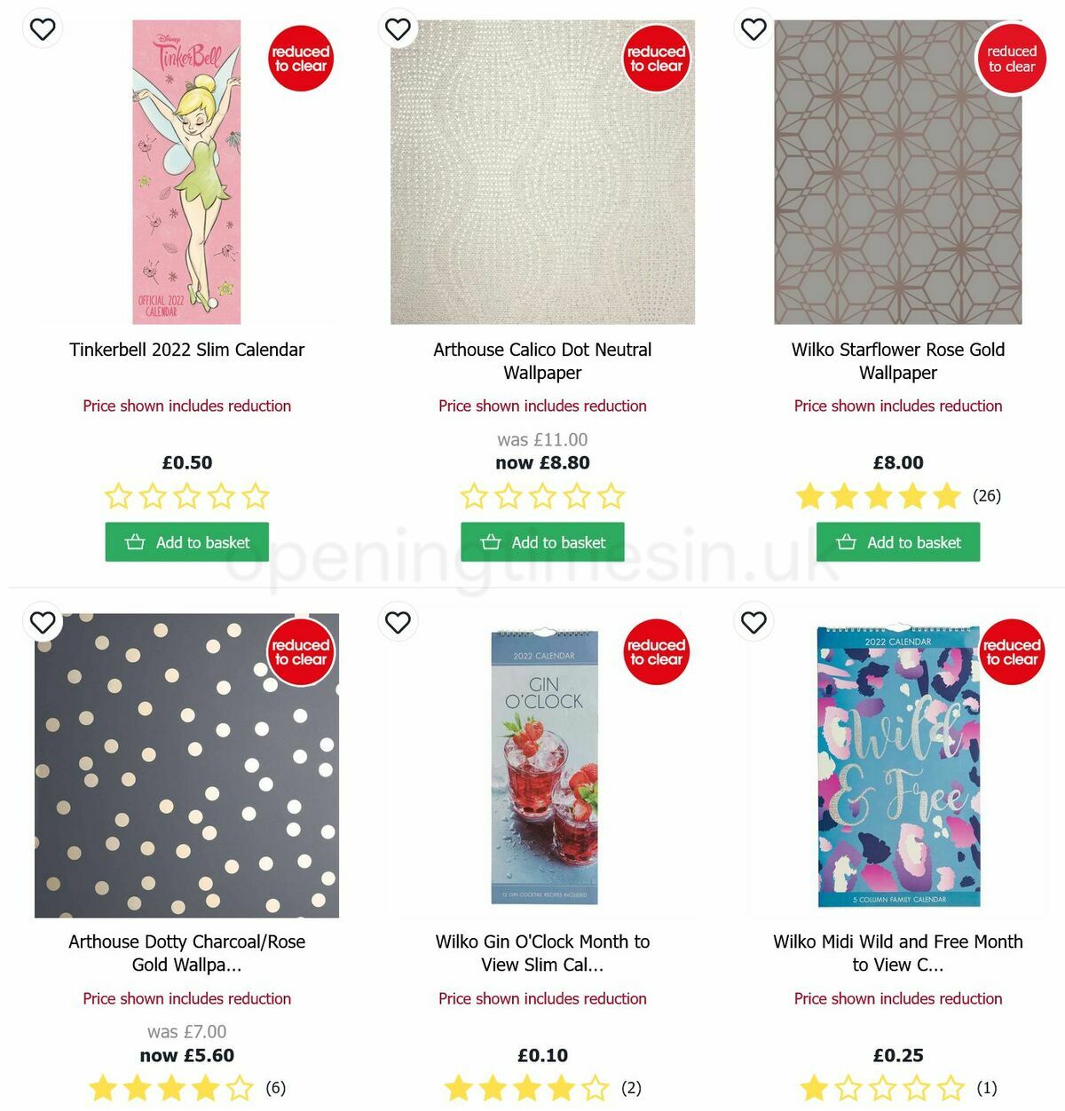 Wilko Reduced to Clear Offers from 13 March