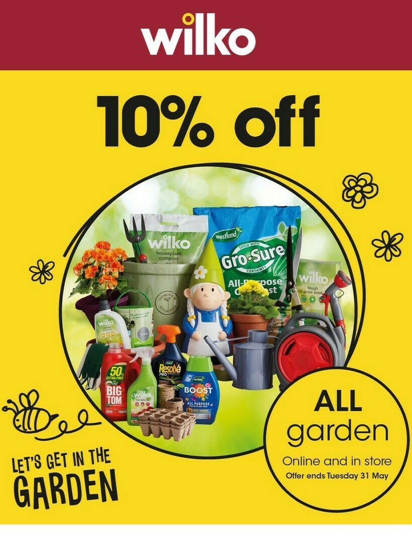 Wilko Offers from 24 May