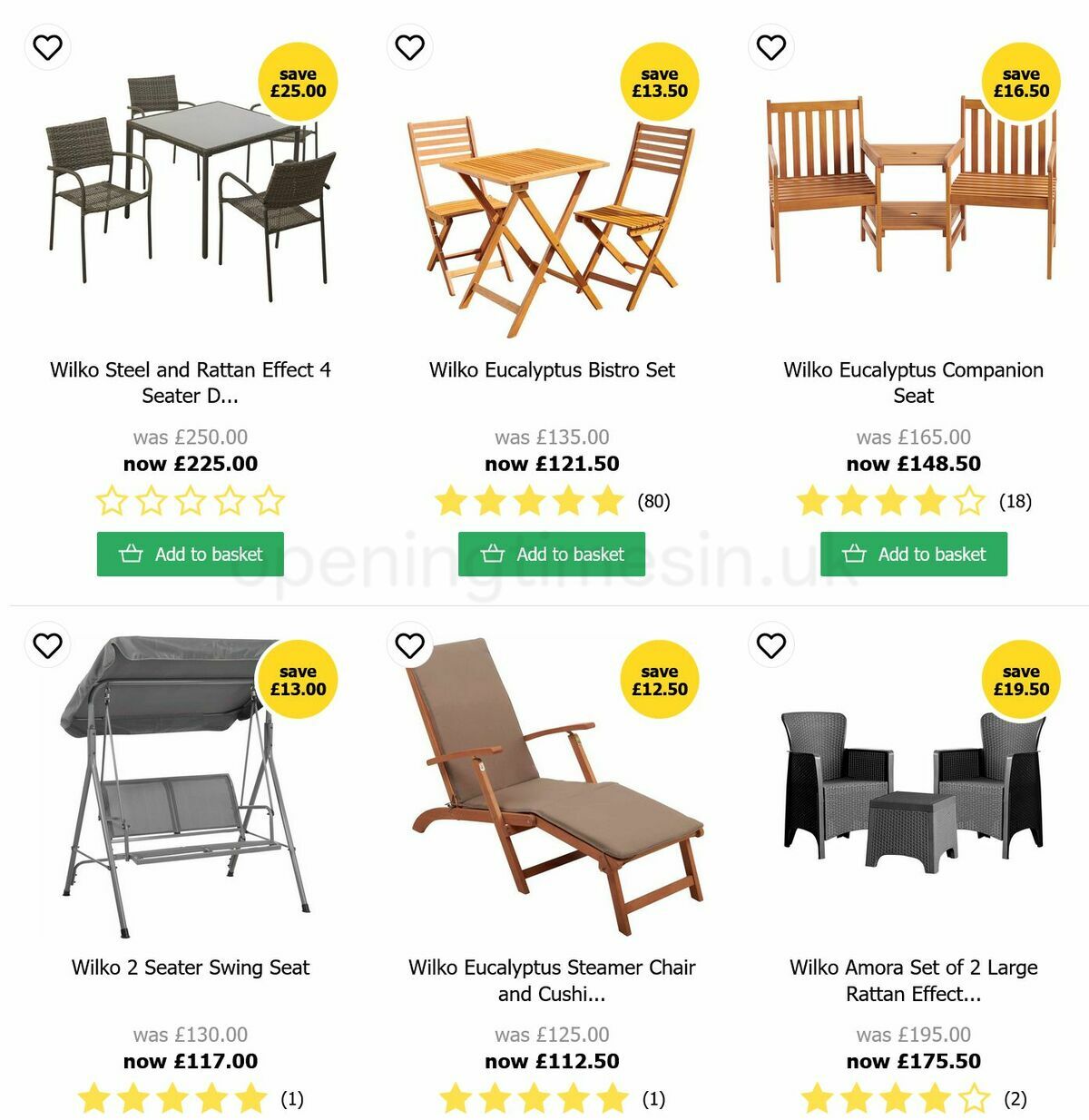 Wilko Offers from 24 May