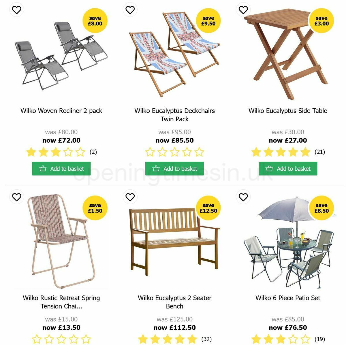 Wilko Offers from 24 May