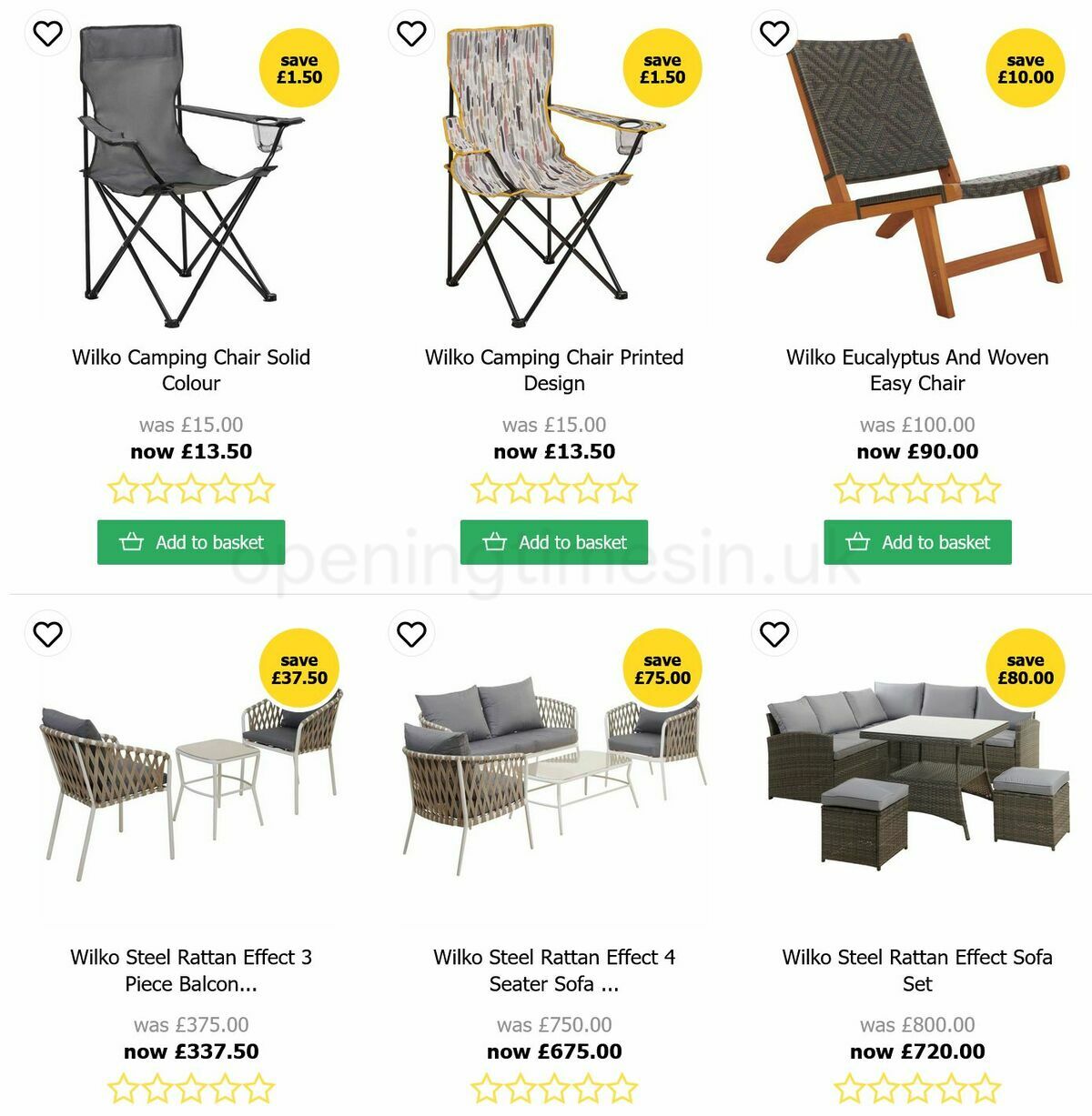 Wilko Offers from 24 May