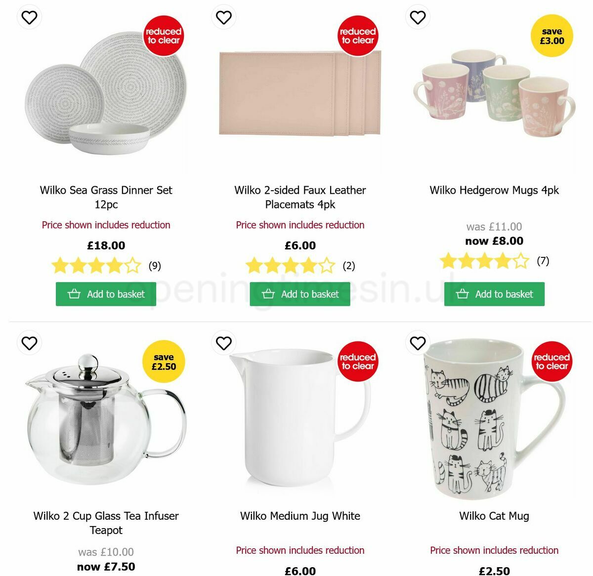 Wilko Offers from 8 June