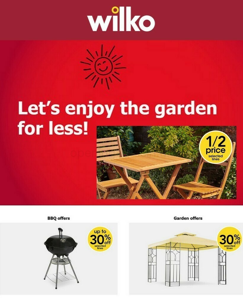 Wilko Offers from 14 July
