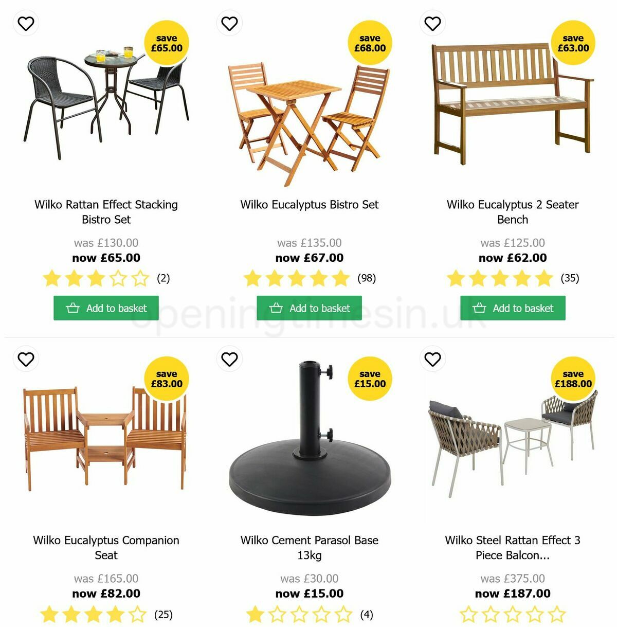 Wilko Offers from 14 July