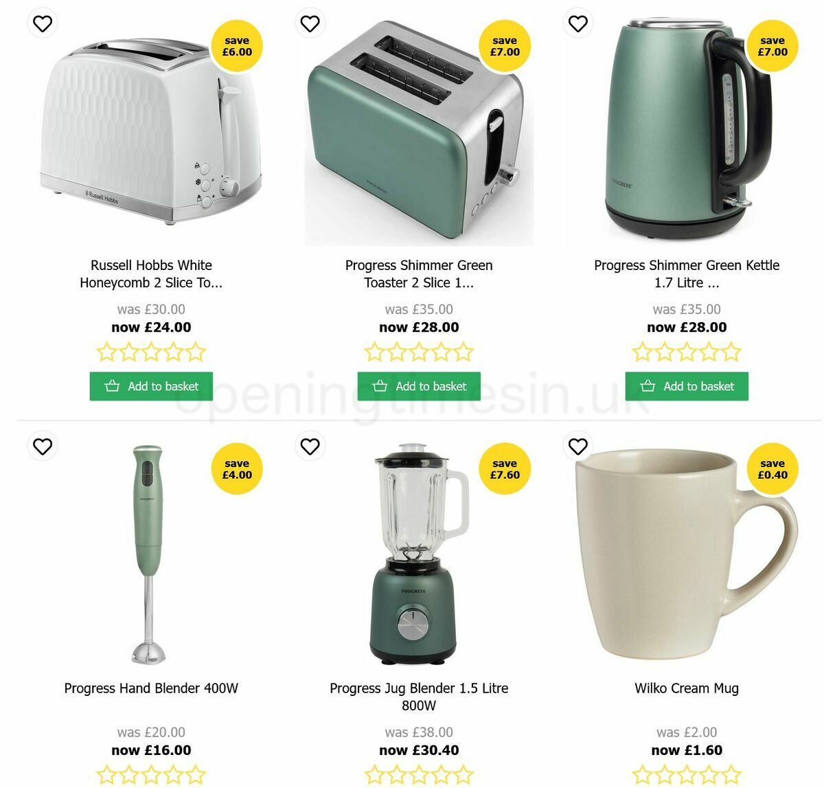 Wilko Offers from 20 August