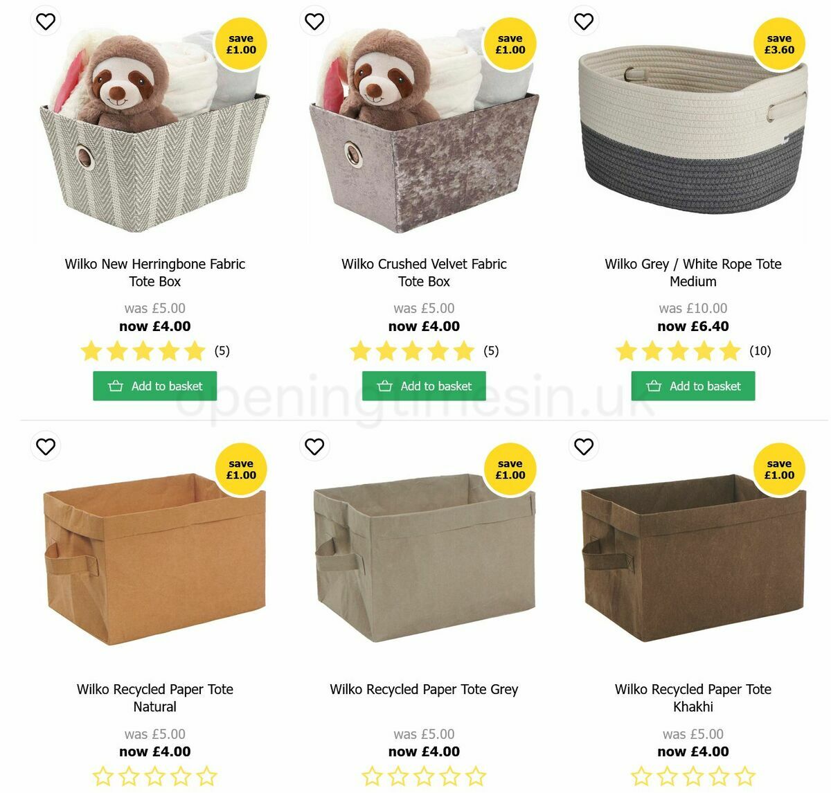 Wilko Offers from 20 August