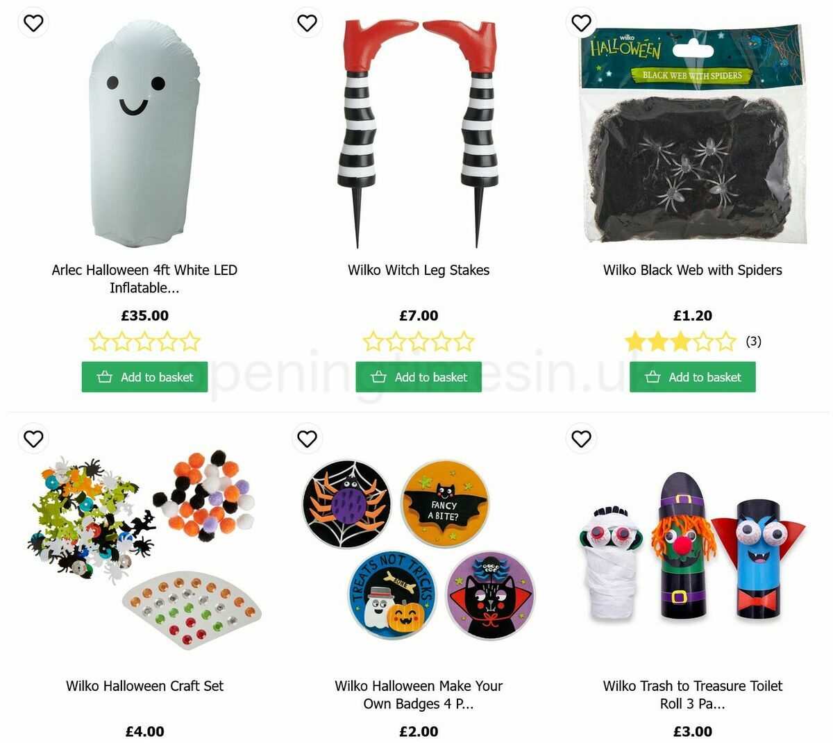 Wilko Offers from 5 October