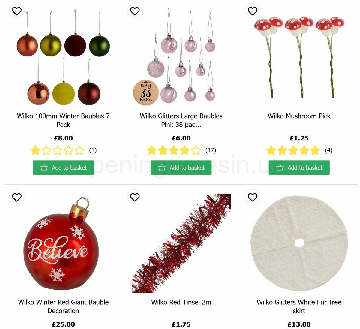 Wilko Offers from 31 October