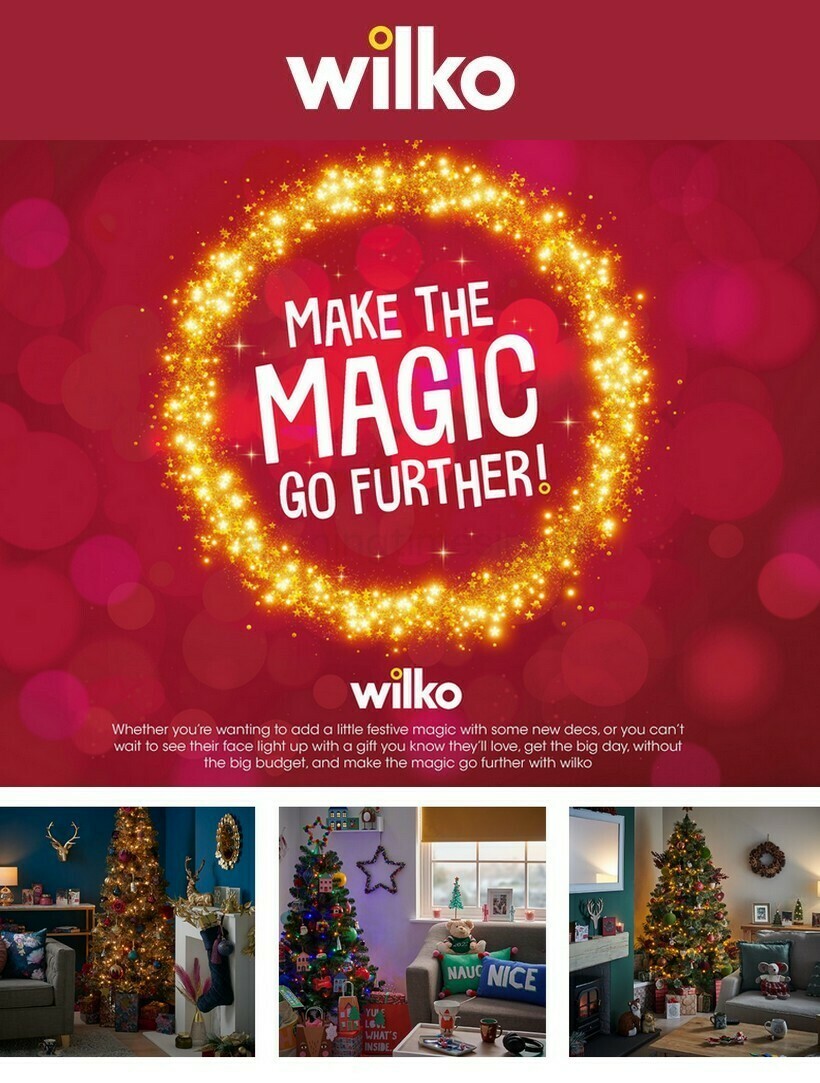 Wilko Offers from 16 November
