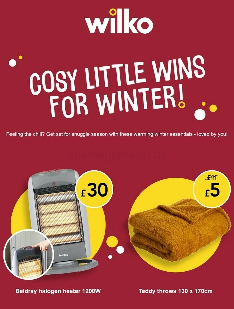 Wilko Offers from 16 December