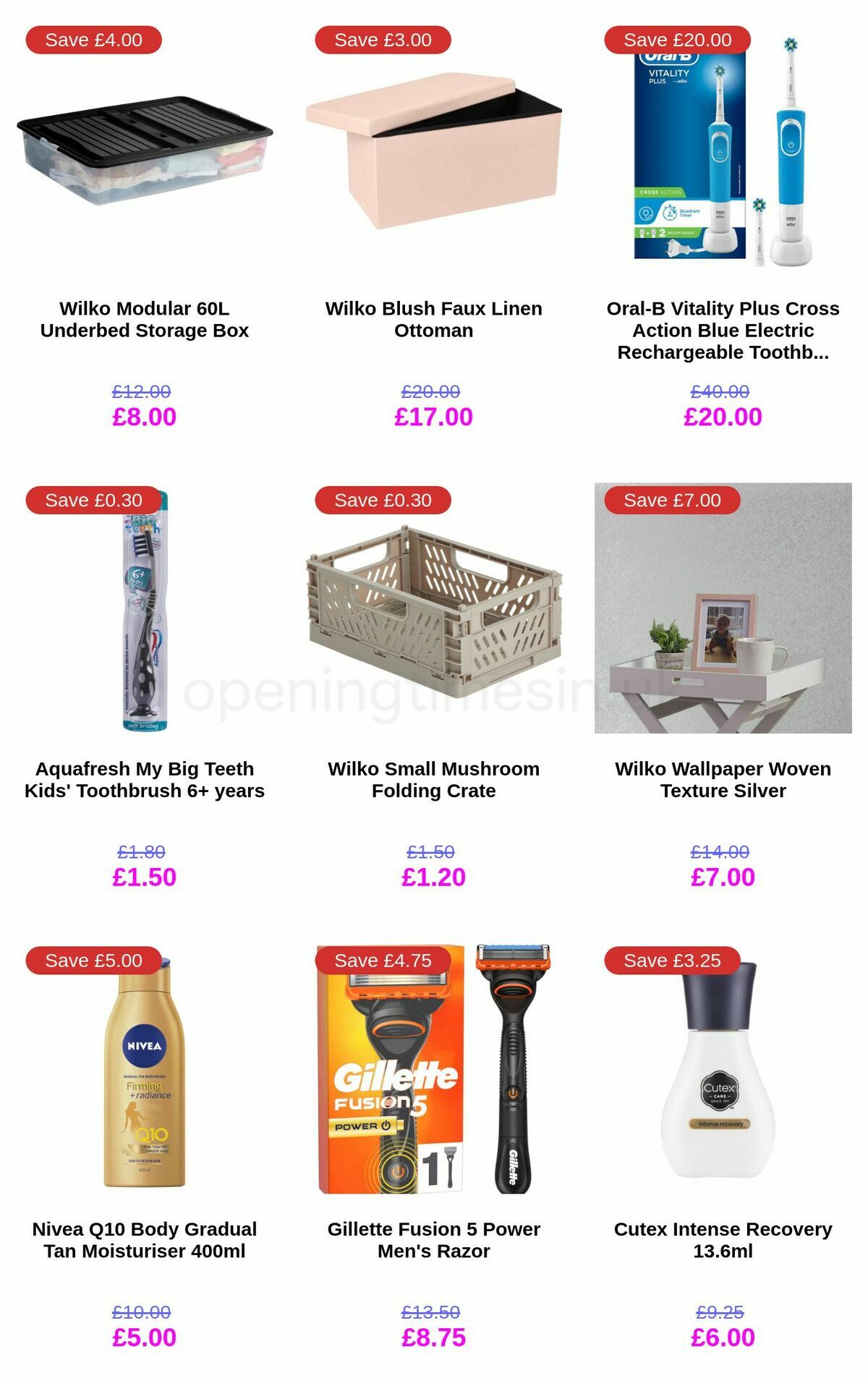 Wilko Offers from 2 January