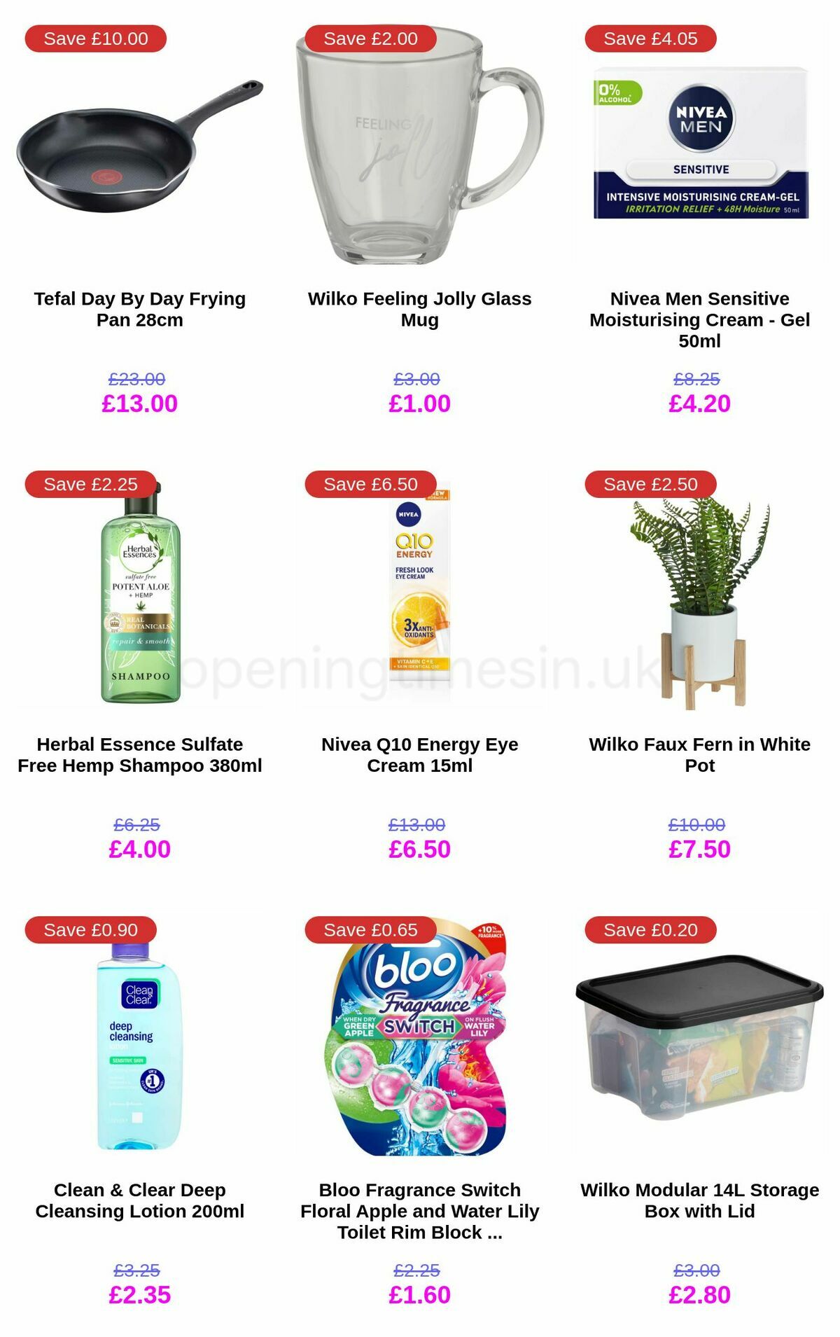 Wilko Offers from 2 January