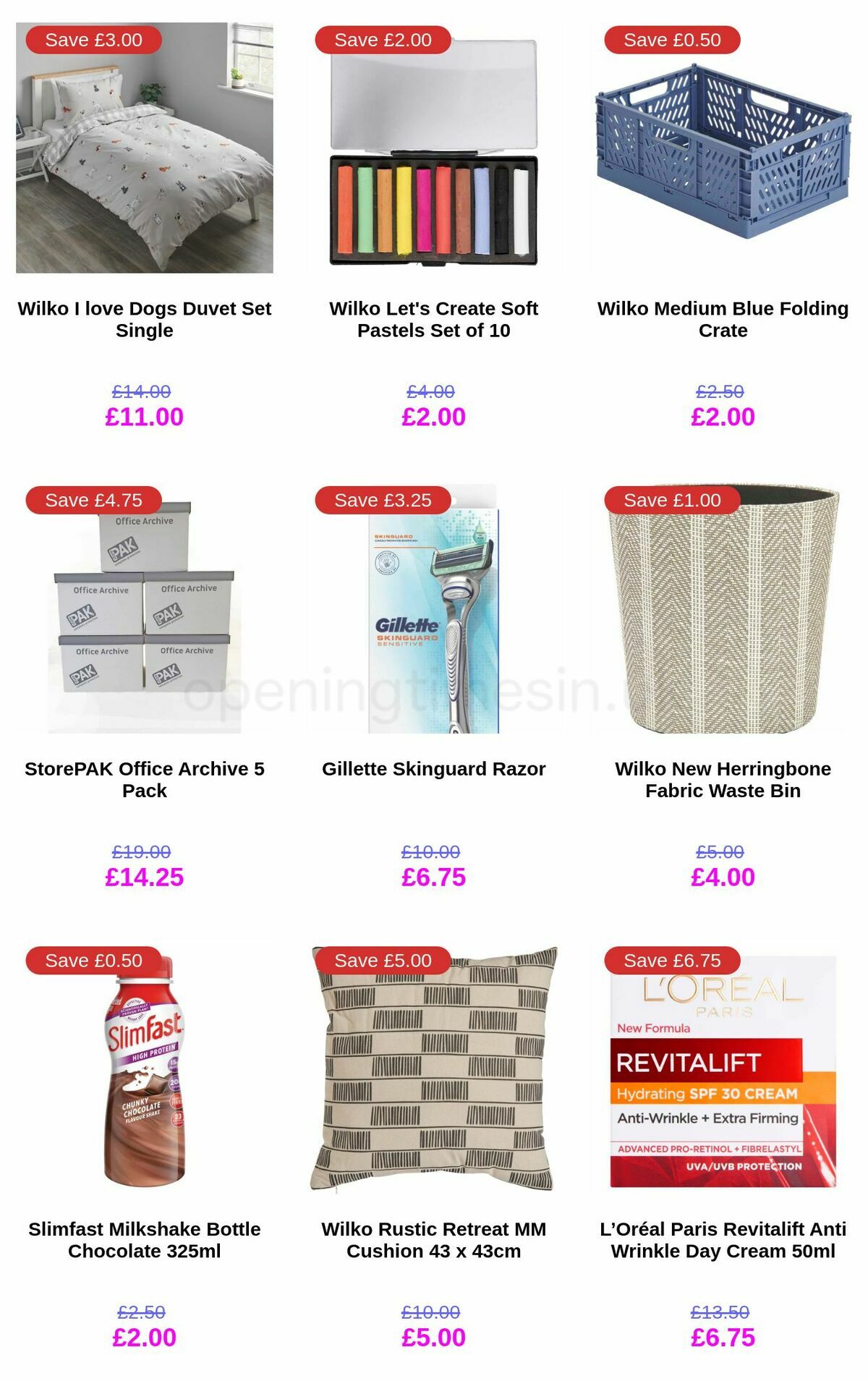Wilko Offers from 2 January