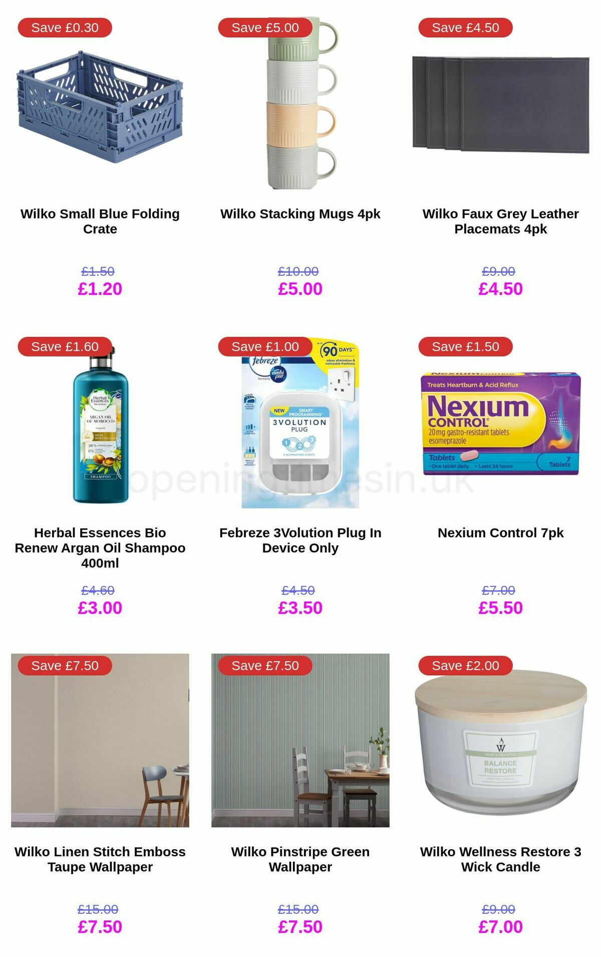 Wilko Offers from 2 January