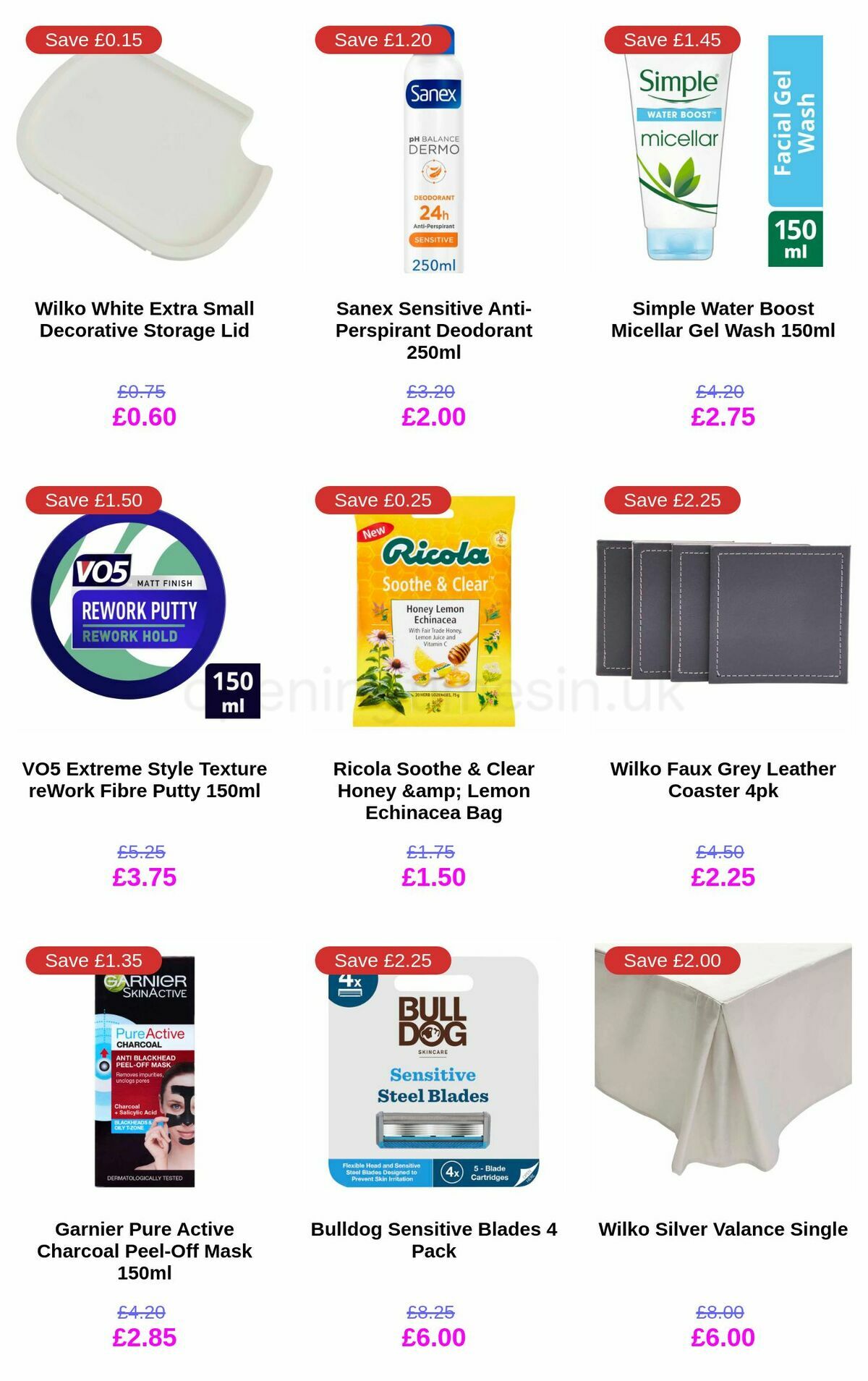 Wilko Offers from 2 January