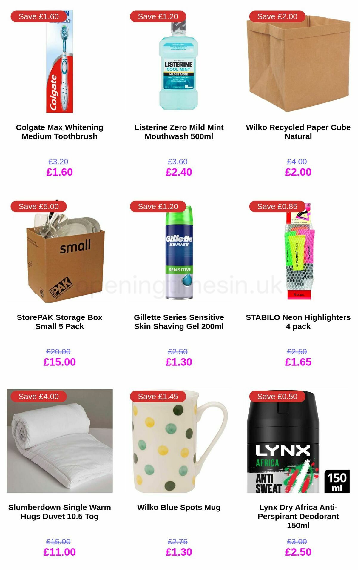 Wilko Offers from 2 January
