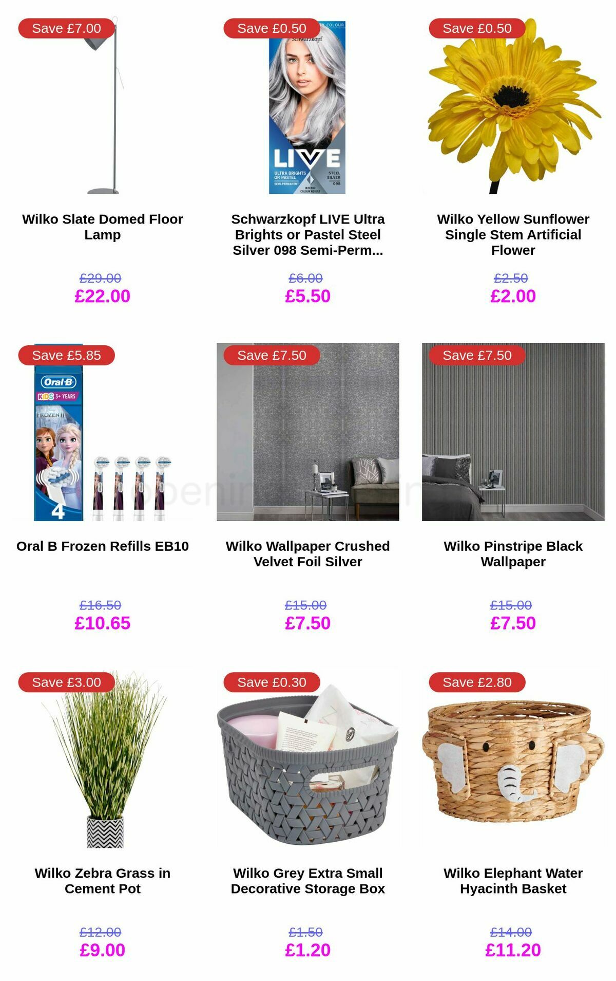 Wilko Offers from 2 January
