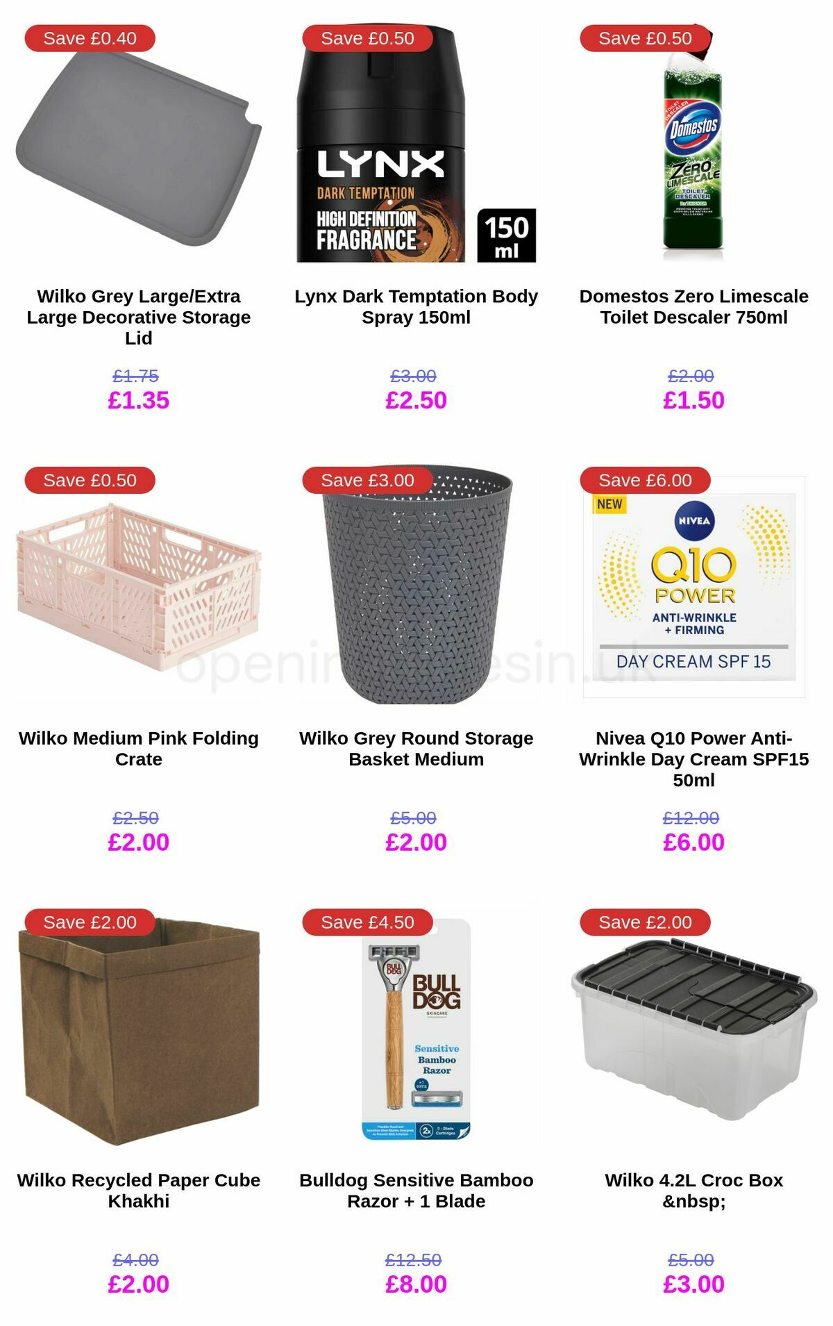 Wilko Offers from 2 January