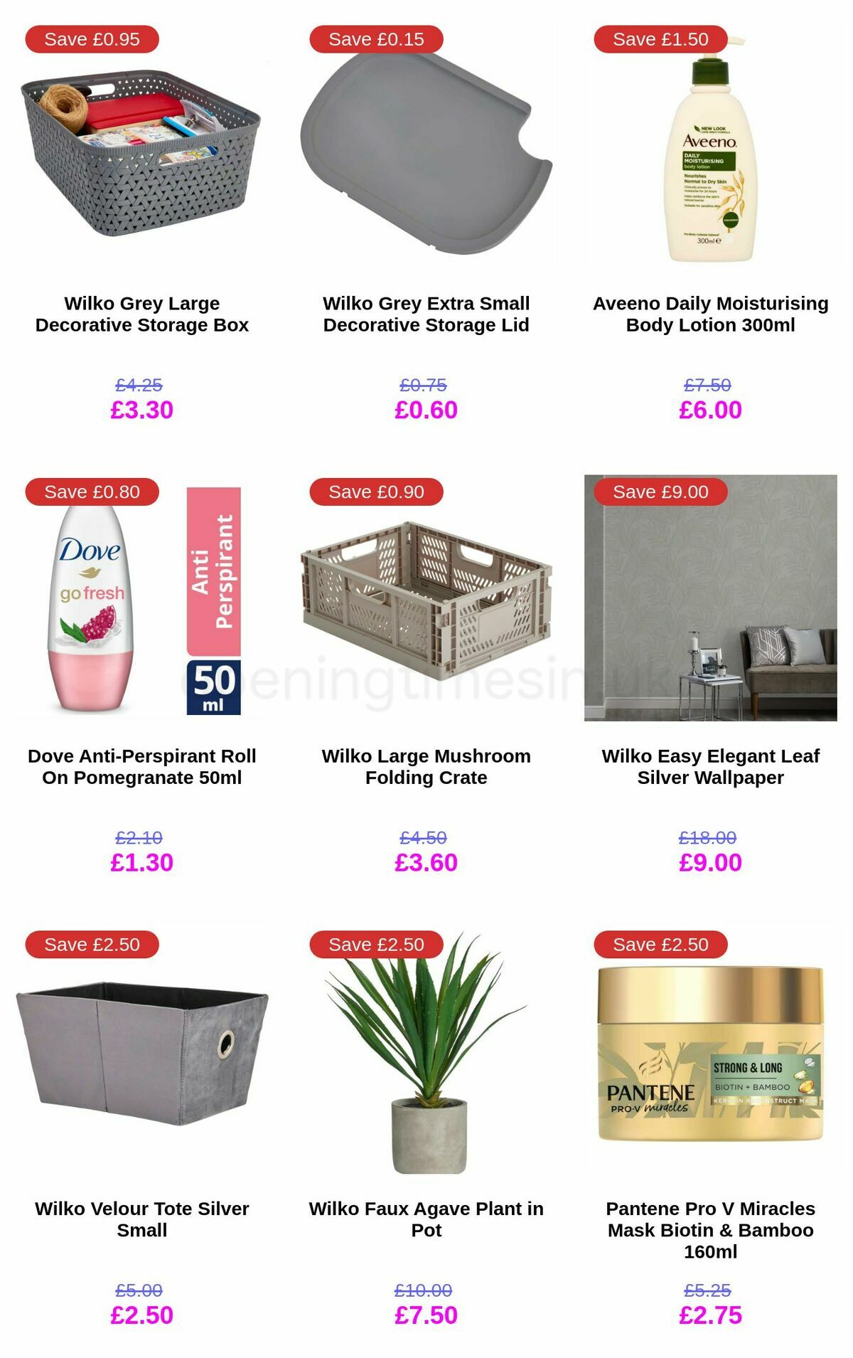 Wilko Offers from 2 January