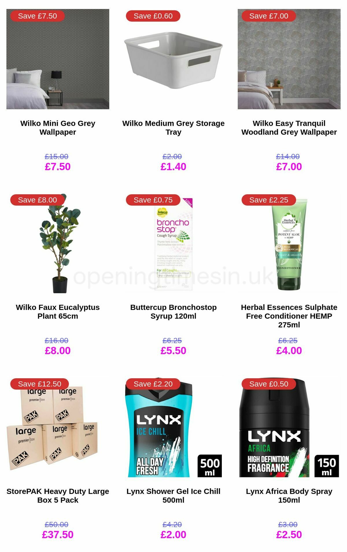 Wilko Offers from 2 January
