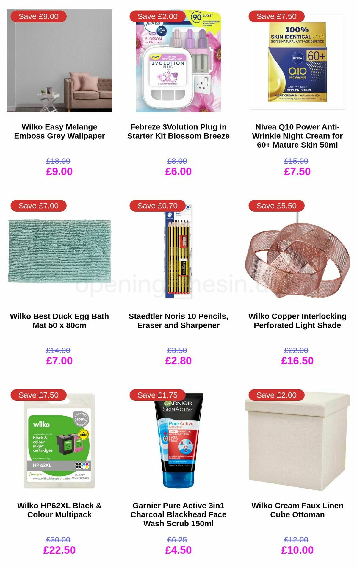 Wilko Offers from 2 January