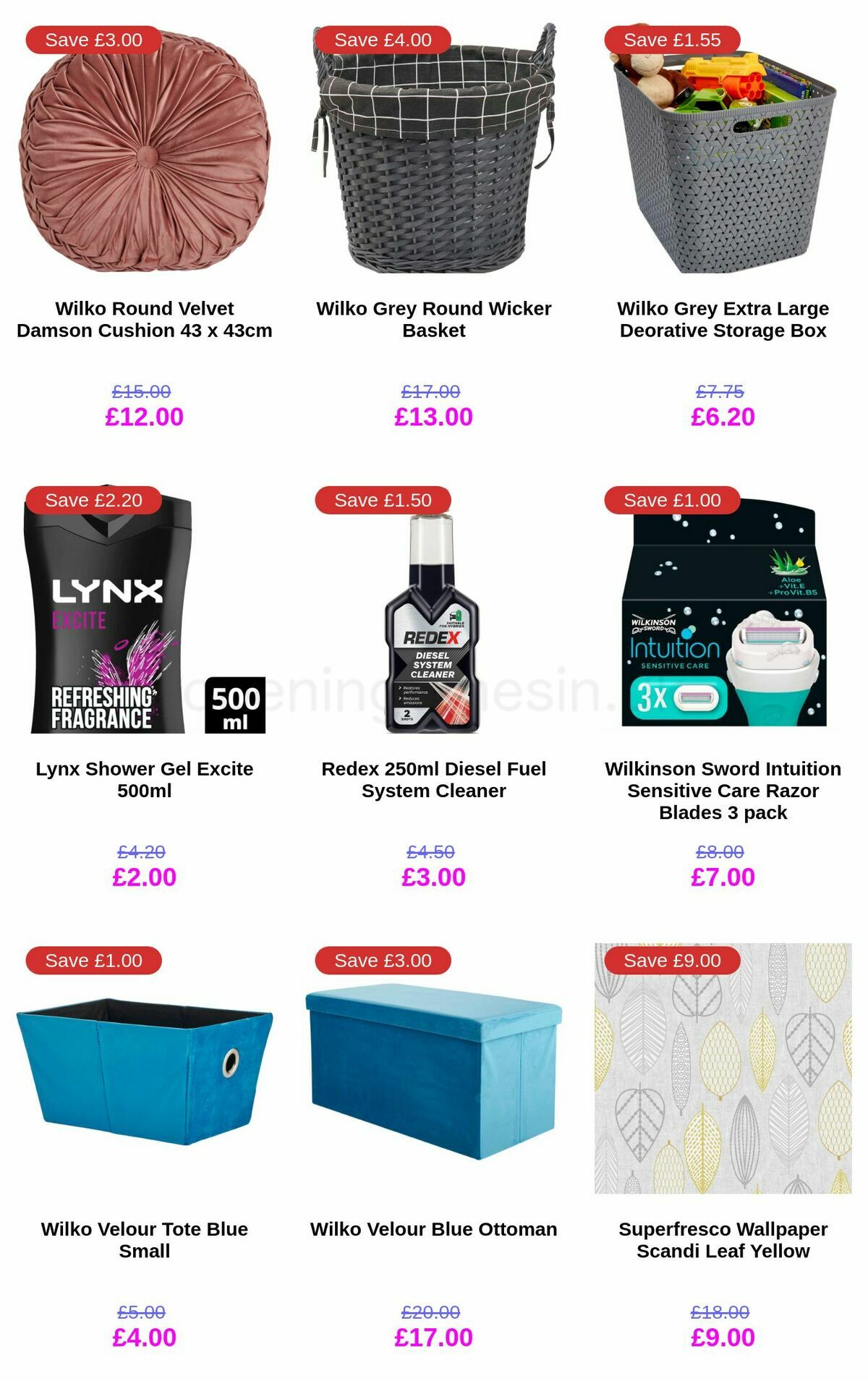 Wilko Offers from 2 January