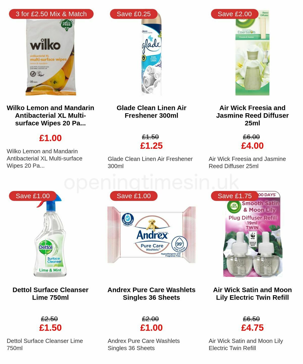 Wilko Offers from 25 January