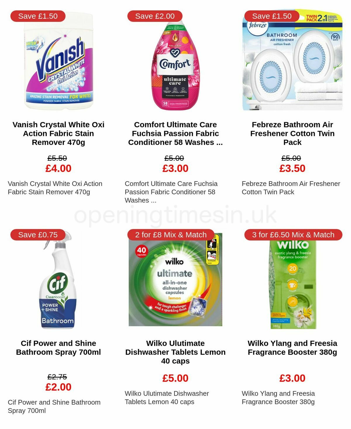 Wilko Offers from 25 January