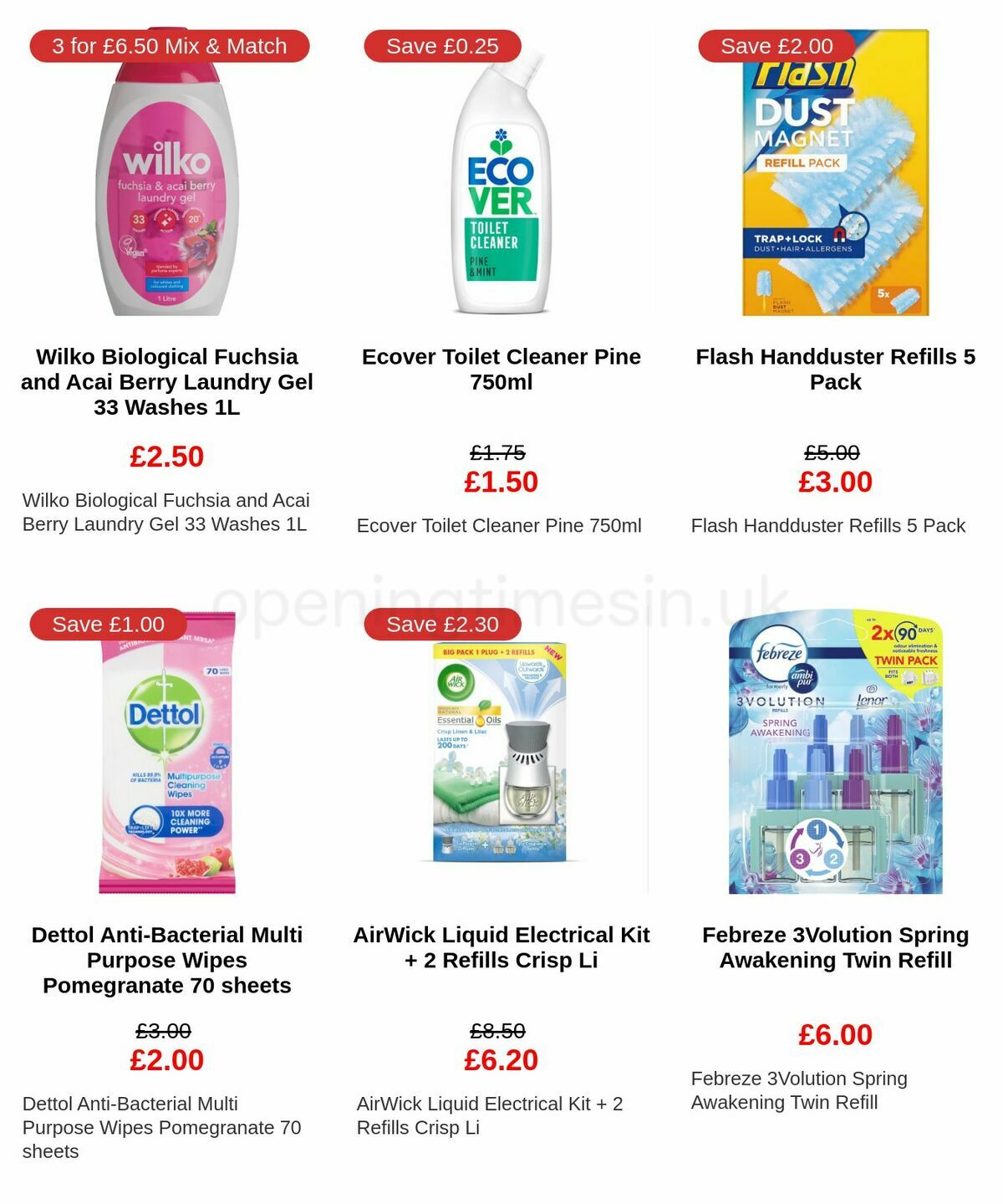 Wilko Offers from 25 January