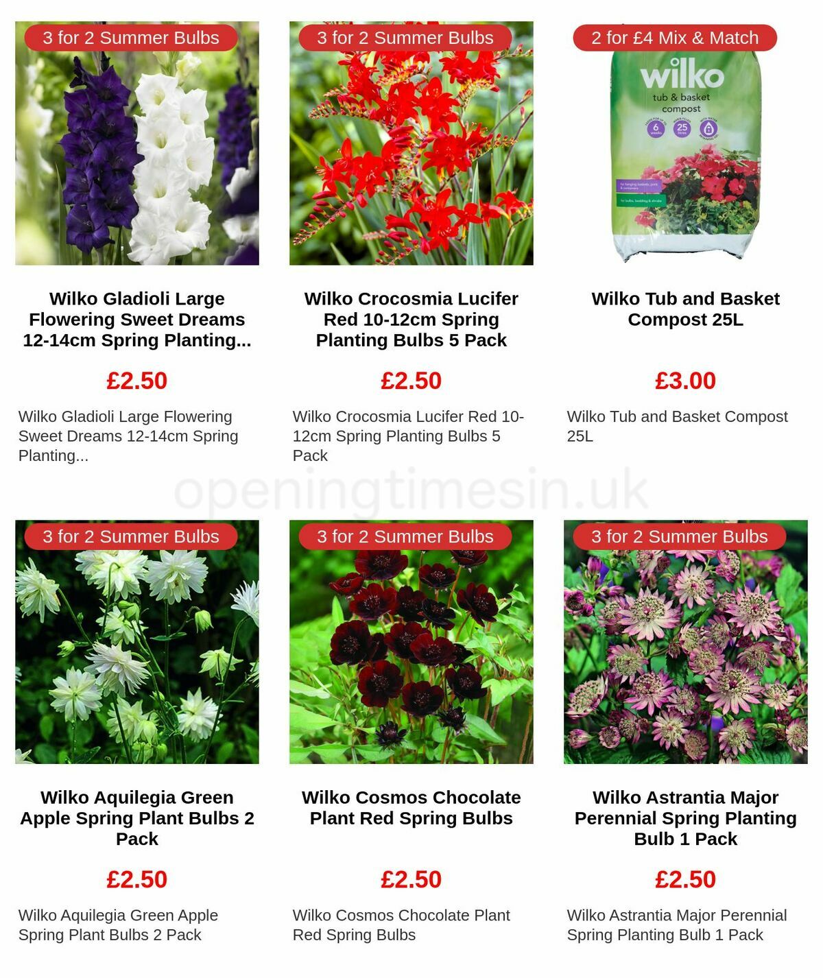 Wilko Offers from 11 February