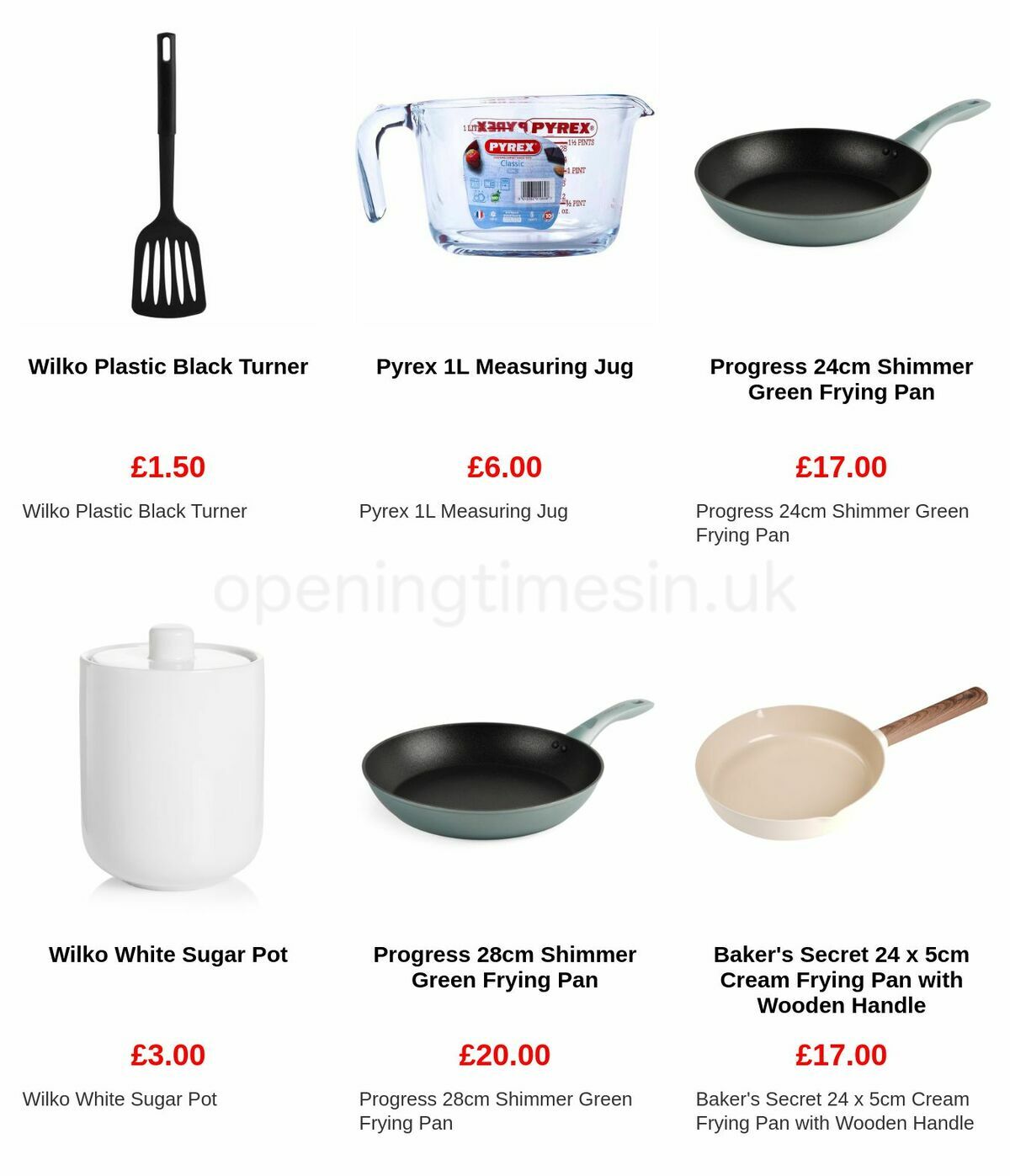 Wilko Pancake Day Offers from 12 February